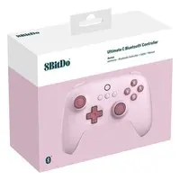 Nintendo Switch - Game Controller - Video Game Accessories (8BitDo Ultimate C Bluetooth Controller Pink)