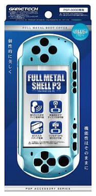 PlayStation Portable - PSP-3000 (フルメタルシェルP3 ブルー(PSP-3000専用))