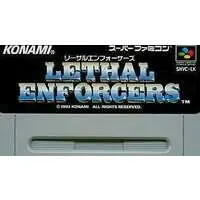 SUPER Famicom - Lethal Enforcers