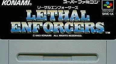 SUPER Famicom - Lethal Enforcers