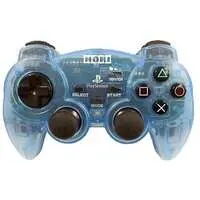 PlayStation - Game Controller - Video Game Accessories (アナログ振動パッド(クリアブルー))