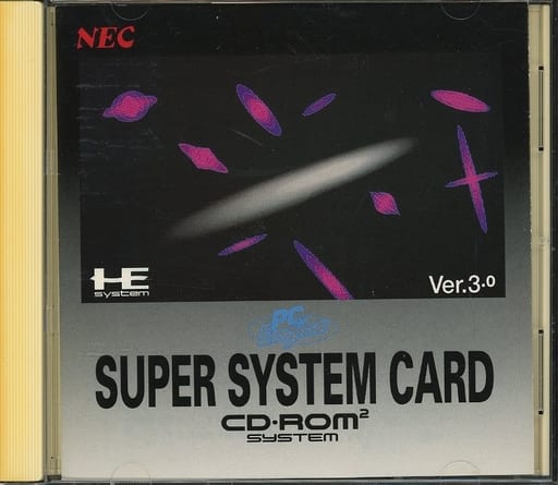 PC Engine - Video Game Accessories (スーパーシステムカード(Ver 3.0)(状態：ケース・カード状態難))