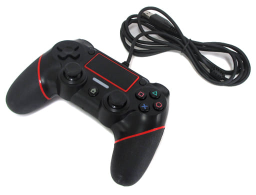 PlayStation 4 - Game Controller - Video Game Accessories (DOUBLESHOCK4 Wired Controller(レッドﾞライン)[PS-005])