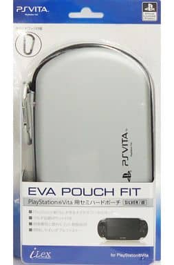 PlayStation Vita - Pouch - Video Game Accessories (PS Vita用セミハードポーチ EVA ポーチ FIT (シルバー))