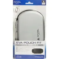 PlayStation Vita - Pouch - Video Game Accessories (PS Vita用セミハードポーチ EVA ポーチ FIT (シルバー))