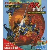 GAME GEAR - Golden Axe