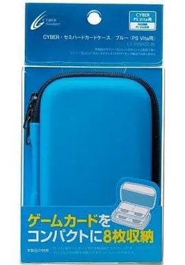 PlayStation Vita - Case - Video Game Accessories (セミハードカードケース ブルー)