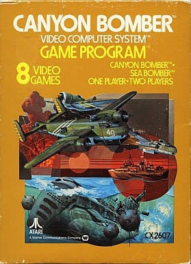 Atari 2800 - Canyon Bomber