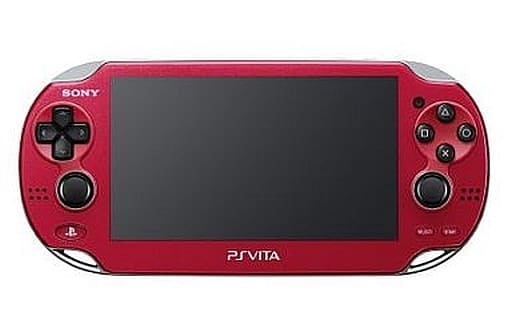 PlayStation Vita - Video Game Console (PSVita本体 コズミック・レッド(3G・Wi-Fi))