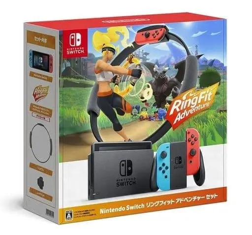 Nintendo Switch - Video Game Console - Ring Fit Adventure