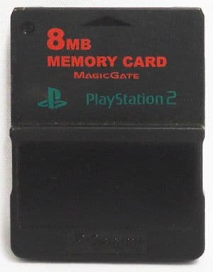 PlayStation 2 - Memory Card - Video Game Accessories (メモリーカード8MB(サミー製・ブラック))