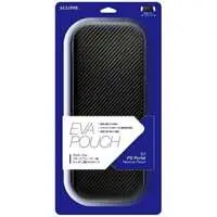 PlayStation 5 - Pouch - Video Game Accessories (PS Portal用 カーボン調EVAポーチBK＆BK)