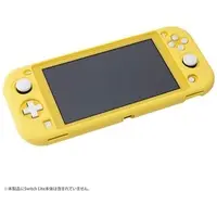 Nintendo Switch - Video Game Accessories (シリコンカバー フラットタイプ イエロー (Switch Lite用))