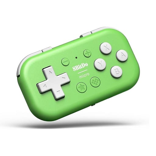 Nintendo Switch - Video Game Accessories (8BitDo Micro Bluetooth Gamepad Green)