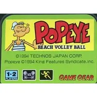 GAME GEAR - Popeye