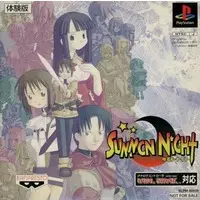 PlayStation - Game demo - Summon Night series
