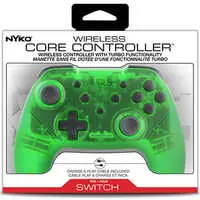 Nintendo Switch - Game Controller - Video Game Accessories (WIRELESS CORE CONTROLLER for Switch (クリアグリーン))