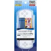 PlayStation Portable - PSP-3000 (シリコンプロテクタP3 ホワイト(PSP-3000用))