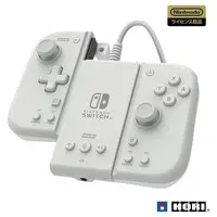 Nintendo Switch - Video Game Accessories (グリップコントローラーFit アタッチメントセット for SWI/PC ミルキーホワイト)