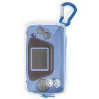 GAME GEAR - Pouch - Video Game Accessories (ゲームギアミクロ用クリアTPUポーチ ブルー)
