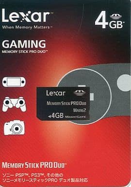 PlayStation Portable - Video Game Accessories - Memory Stick (アジア版 Lexar メモリースティック PRO DUO 4G)