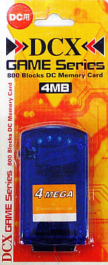 Dreamcast - Video Game Accessories (DCX GAME SERIES Memory Card 4MB)