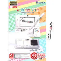Nintendo 3DS - Video Game Accessories (ACCESSORY SET for Newニンテンドー3DS)
