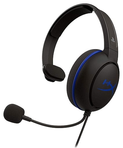 PlayStation 4 - Video Game Accessories (HyperX Cloud Chat Headset[HX-HSCCHS-BK/AS])