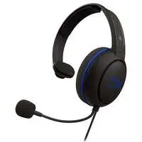 PlayStation 4 - Video Game Accessories (HyperX Cloud Chat Headset[HX-HSCCHS-BK/AS])