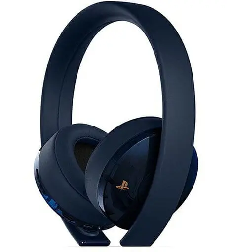 PlayStation 4 - Headset - Video Game Accessories (ワイヤレスサラウンドヘッドセット 500 Million Limited Edition(状態：本体+ワイヤレスアダプタのみ))