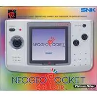 NEOGEO POCKET - Video Game Console (EU版 NEOGEO POCKET COLOR [Platinum Silver](国内版ソフト動作可)(状態：箱(内箱含む)状態難))