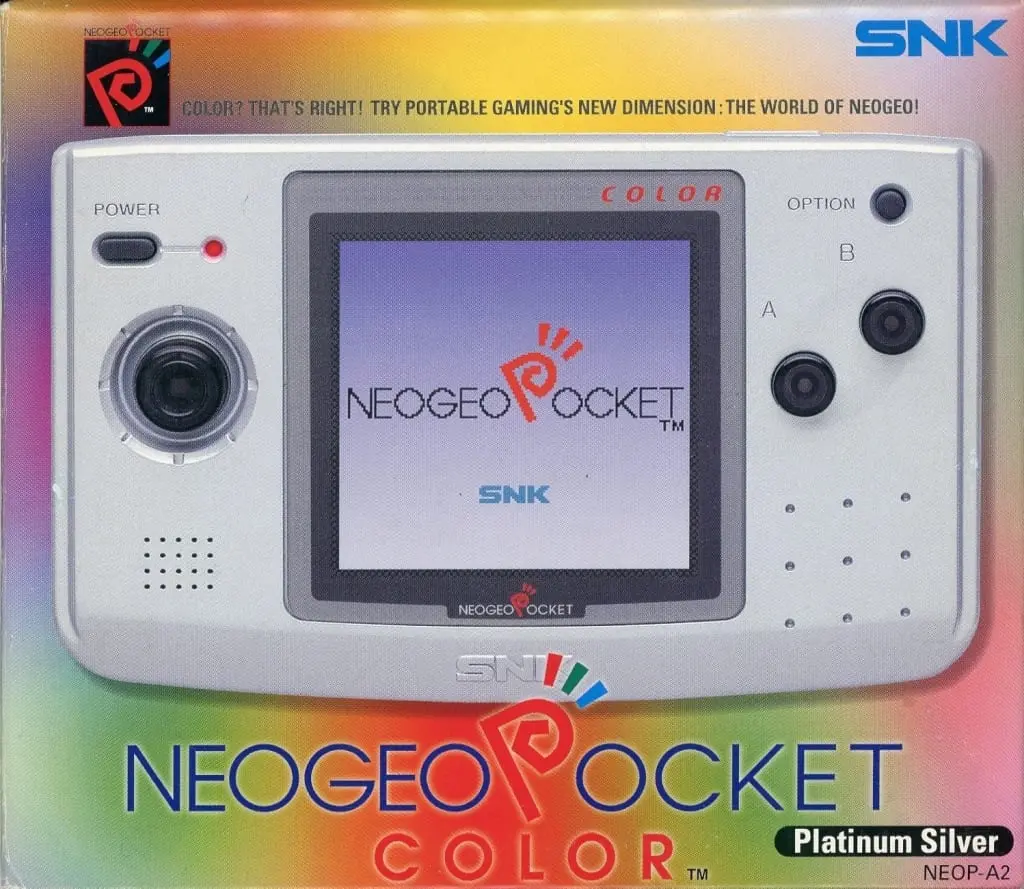 NEOGEO POCKET - Video Game Console (EU版 NEOGEO POCKET COLOR [Platinum Silver](国内版ソフト動作可)(状態：箱(内箱含む)状態難))