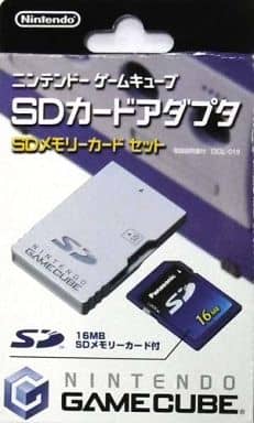NINTENDO GAMECUBE - Memory Card - Video Game Accessories (SDカードアダプタ(SDメモリーカード同梱版))