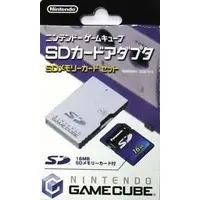 NINTENDO GAMECUBE - Memory Card - Video Game Accessories (SDカードアダプタ(SDメモリーカード同梱版))