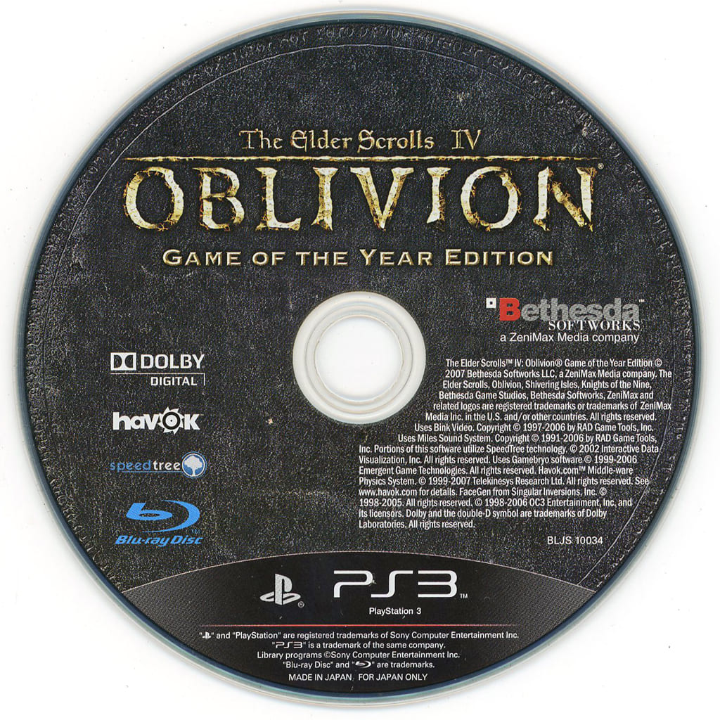 PlayStation 3 - The Elder Scrolls