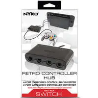 Nintendo Switch - Game Controller - Video Game Accessories (Retro Controller Hub ゲームキューブ コントローラー接続タップ 4ポート(Switch用))