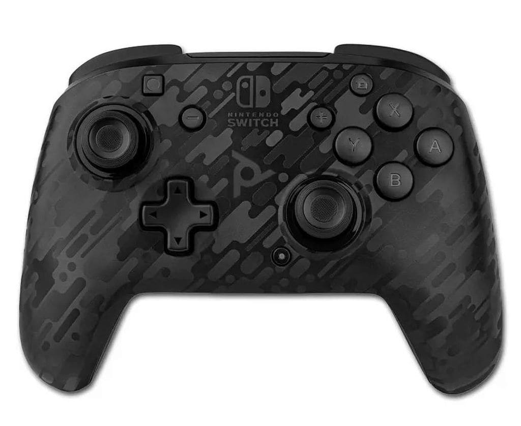 Nintendo Switch - Video Game Accessories (PDP Faceoff Wireless Deluxe Controller(Black Camo)[500-202-NA-CMBK])