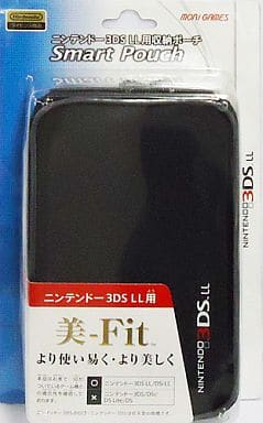 Nintendo 3DS - Pouch - Video Game Accessories (ニンテンドー3DS LL用収納ポーチ Smart Pouch (ブラック))