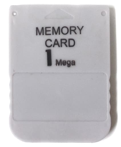PlayStation - Memory Card - Video Game Accessories (1メガメモリーカード)