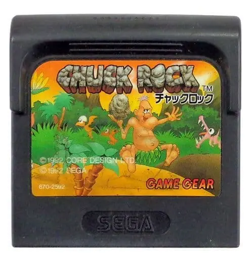 GAME GEAR - Chuck Rock