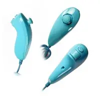 Wii - Video Game Accessories (ヌンチャク(ブルー))