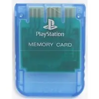 PlayStation - Memory Card - Video Game Accessories (メモリーカード・アイランドブルー(英)(PS))