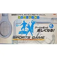 Wii - Video Game Accessories (SPORTSGAME ゲームリモコンアタッチメント4点セット)