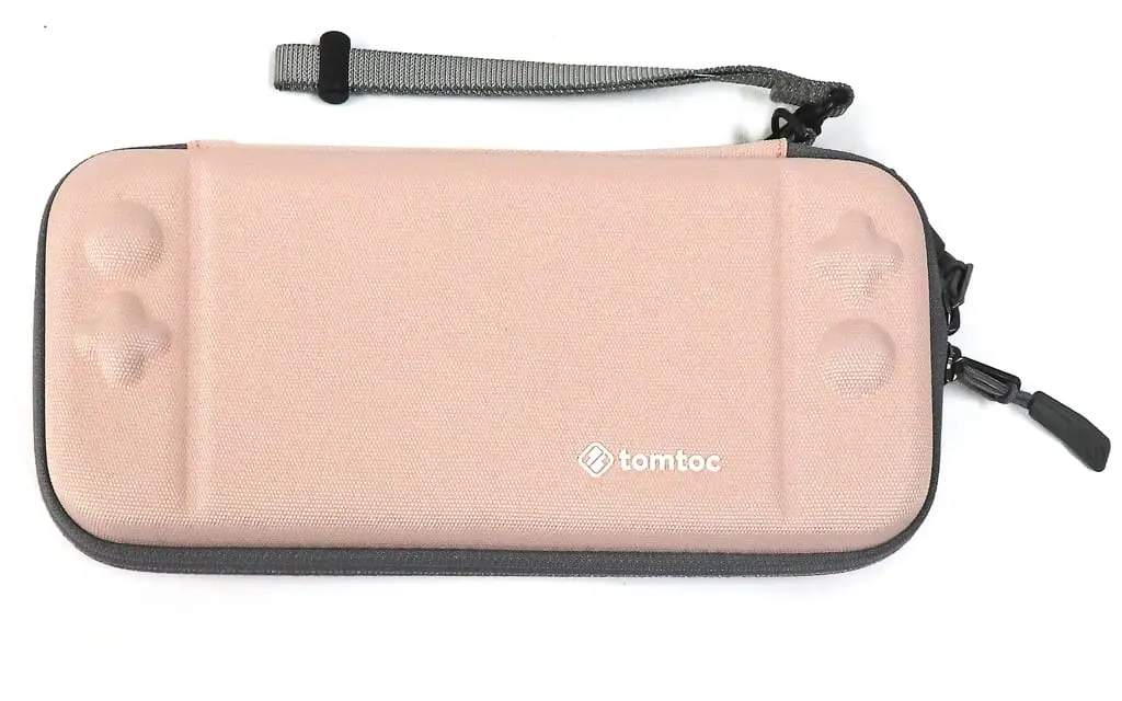 Nintendo Switch - Case - Video Game Accessories (tomtoc Nintendo Switch用キャリングケース(ピンク)[A05-001P])