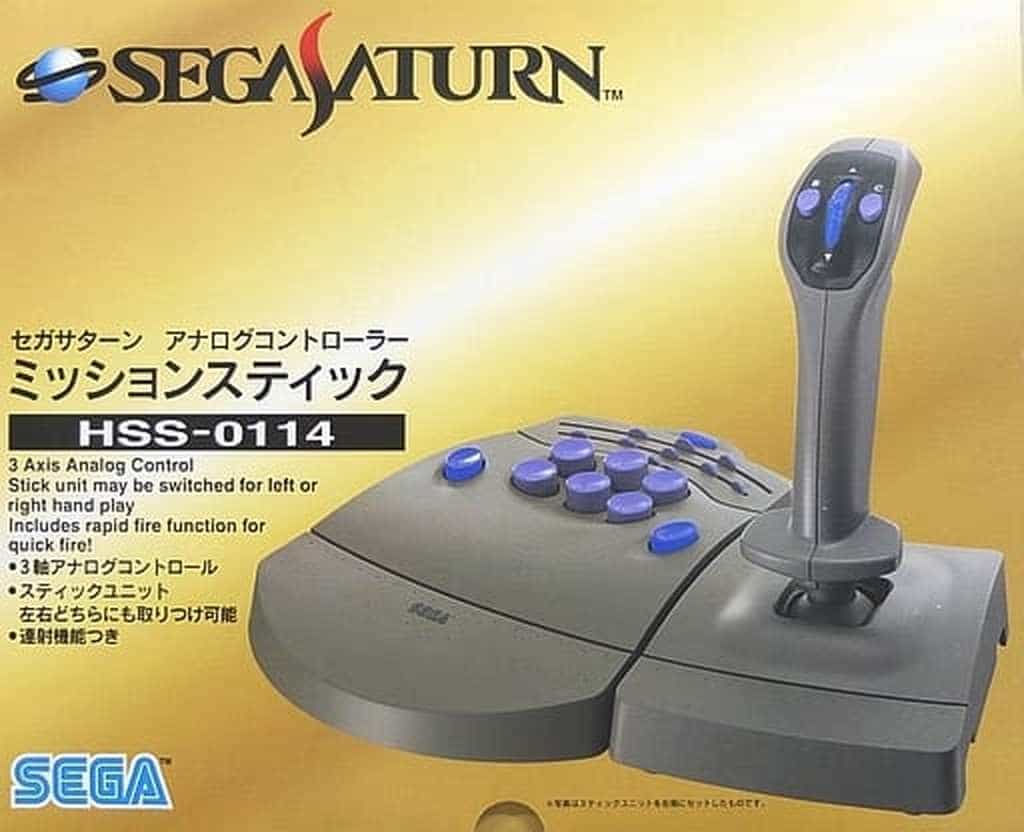 SEGA SATURN - Game Controller - Video Game Accessories (ミッションスティック セガサターンアナログコントローラー[HSS-0114](状態：箱(内箱含む)・説明書状態難))