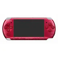 PlayStation Portable - PSP-3000 (PSP本体 ラディアント・レッド(PSP-3000RR)(状態：説明書欠品))