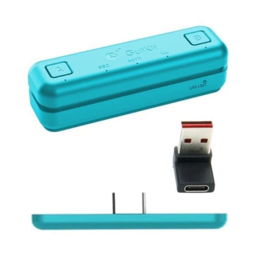Nintendo Switch - Video Game Accessories (Gulikit ROUTE AIR Bluetoothオーディオアダプタ(アイスブルー)[NS07])