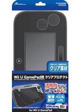WiiU - Video Game Accessories (WiiU GamePad用 クリアプロテクト (ブラック))