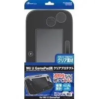 WiiU - Video Game Accessories (WiiU GamePad用 クリアプロテクト (ブラック))