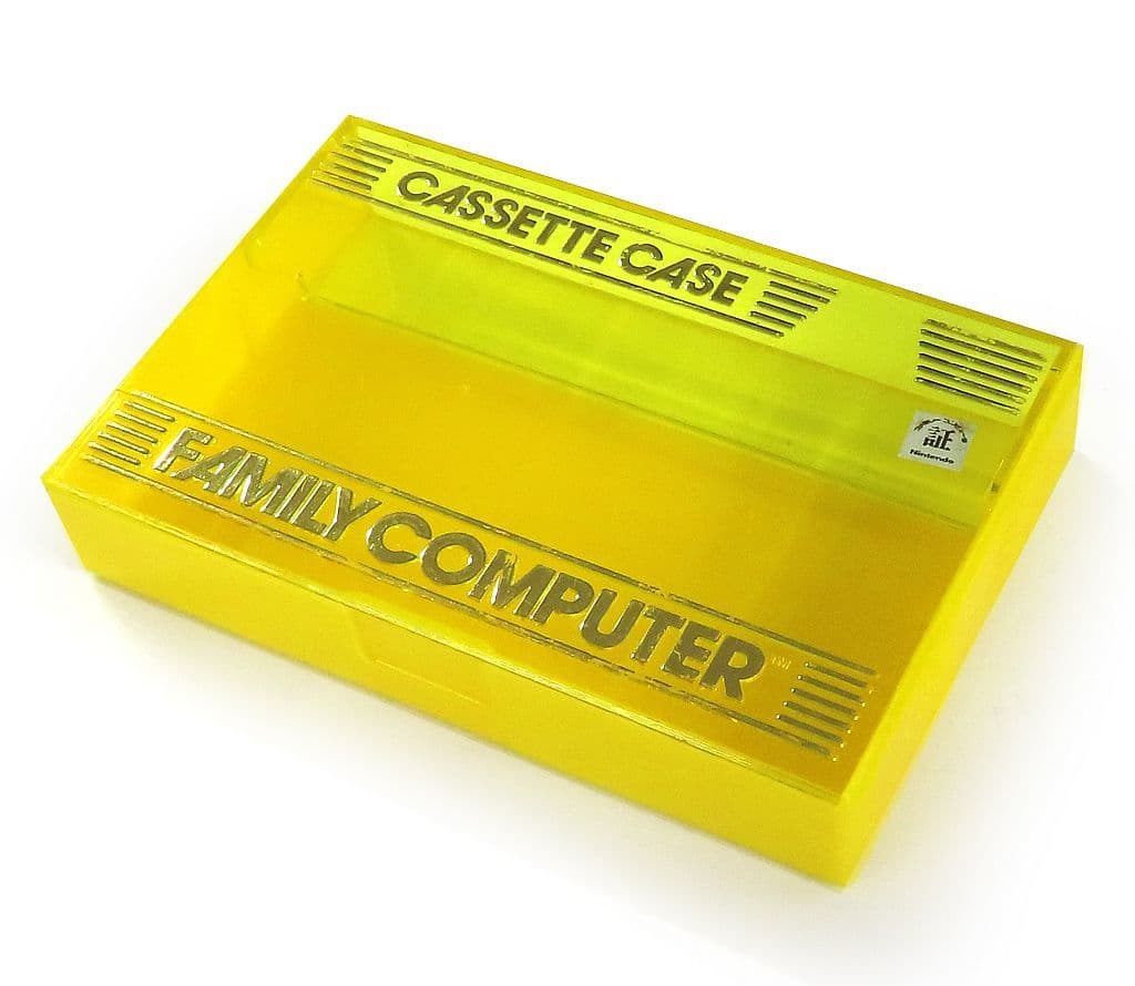 Family Computer - Video Game Accessories - Case (ファミコンカセットケース(イエロー))